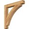Ekena Millwork Thorton Block Rough Sawn Bracket, Western Red Cedar, 4"W x 32"D x 32"H BKT04X32X32THR05RWR - alternate 1